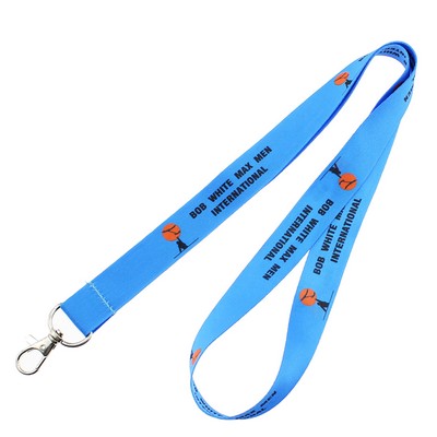 5/8" Full Color Lanyards With Lobster Claw