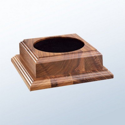 9'' American Walnut Base