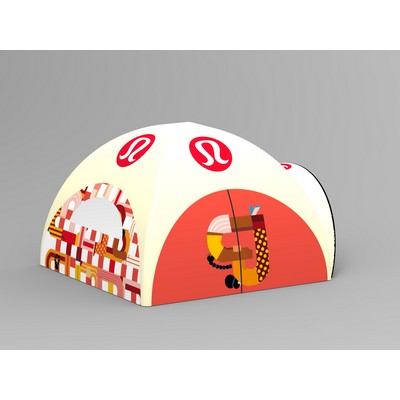 Inflatable Tent 27' printed wall with window- 1-sided