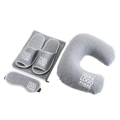 Portable Air Cushion Rest Travel Comfort Four-Piece Kit