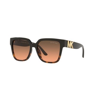 Michael Kors® Karlie Black/Dark Tortoise/Gray Sunglasses (54Mmx140Mm)
