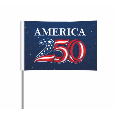 Rectangle Flags - Single Sided (1' x 1ft)