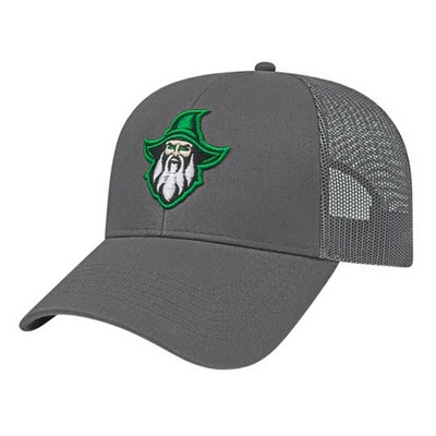 Cap America® Custom Embroidered Mesh Back Cap
