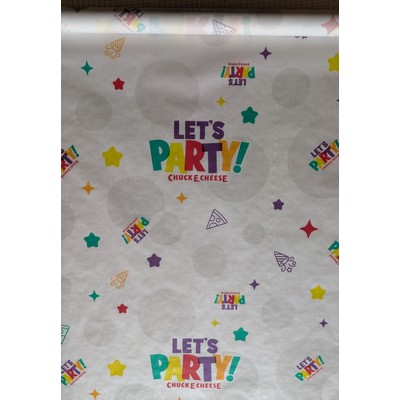 Custom Printed Lightweight Paper Rolls - 1 to 6 Color Print