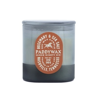 Vista 12 Oz Denim Blue Glass - Rosemary & Sea Salt