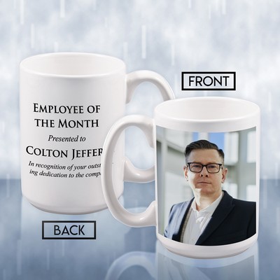 Sublimation Color Imprinted 11 Oz Ceramic Mug Photo Gift