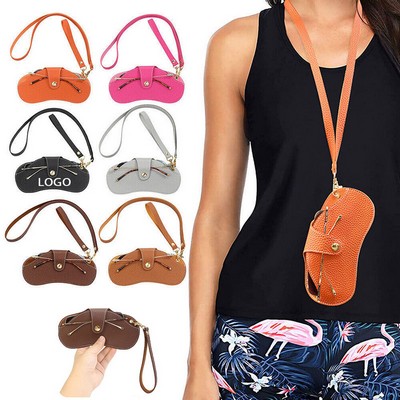 Leather Glasses Pouch