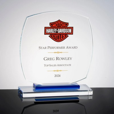 Gemini Squareround Double Base Award (7.08" x 7.75" x 2")