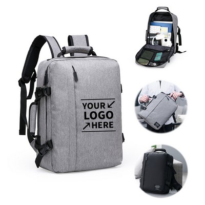 Large Capacity Convertible Multi-Functional Laptop Backpack