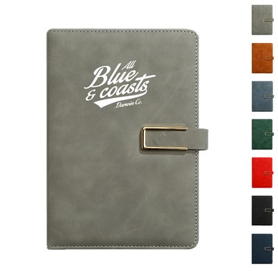 A5 PU Leather Notebook and Pen Set