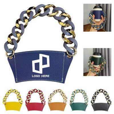 Leather Cup Sleeve