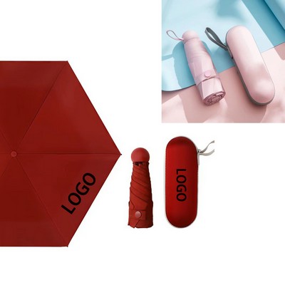 Mini Umbrella With Case