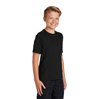 Sport-Tek Youth Rashguard Tee