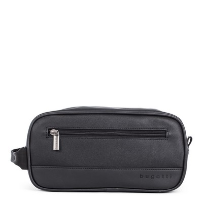 Bugatti Gin &Twill Toiletry Case Vegan Leather - Black
