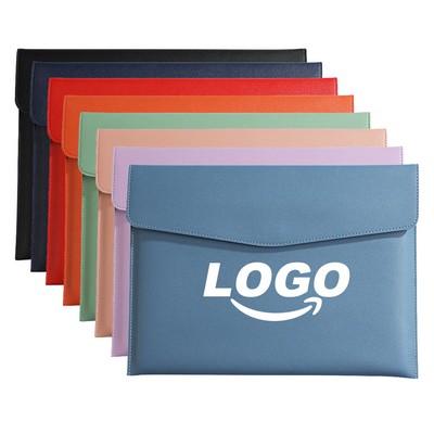 Premium PU Leather A4 Document Bag