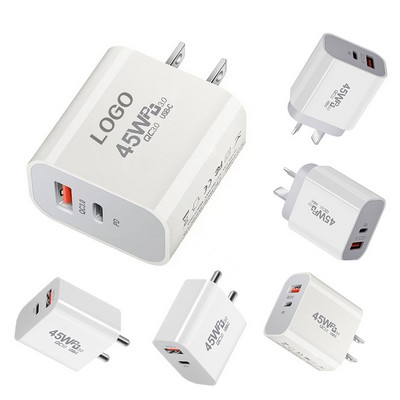45W USB-C Multi-Port Fast Charger