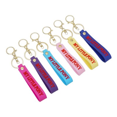 Custom PVC Key Chain W/ Pendant