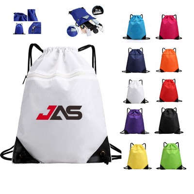 Versatile Drawstring Sports Backpack