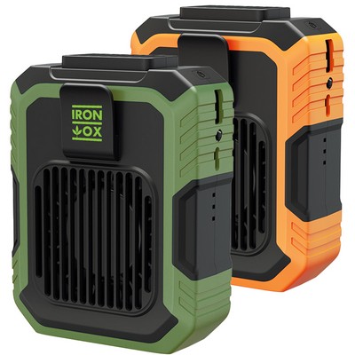 Portable 4000mAh Outdoor Waist Mounted Fan