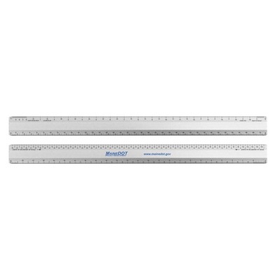 18" 4-Bevel Joist/Truss Architect Scale Ruler
