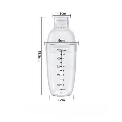 Plastic Cocktail Shaker
