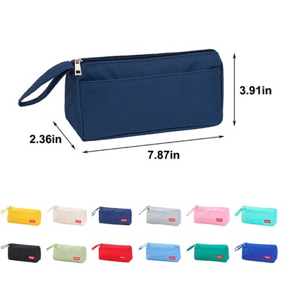 Minimalist Pencil Pouch Essential Student Stationery Organizer for Back to School