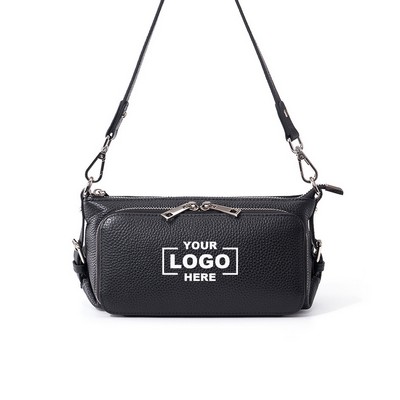 Genuine Leather Crossbody Bag