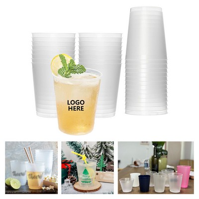 16 Oz. Matte Finish Plastic Cup