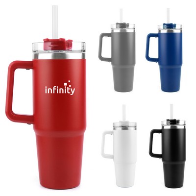 30oz Sierra Stainless Steel Double Wall Vacuum Travel Mug