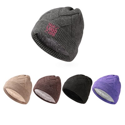 Twill Knit Beanie