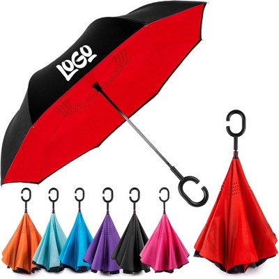 C-Shaped Standing Reverse Umbrella