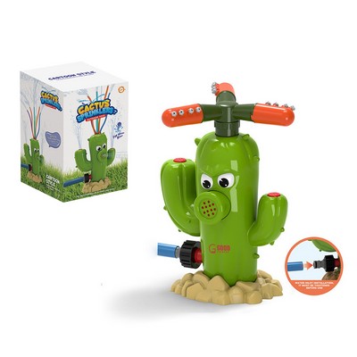 Backyard Cactus Kids Water Sprinkler Toy