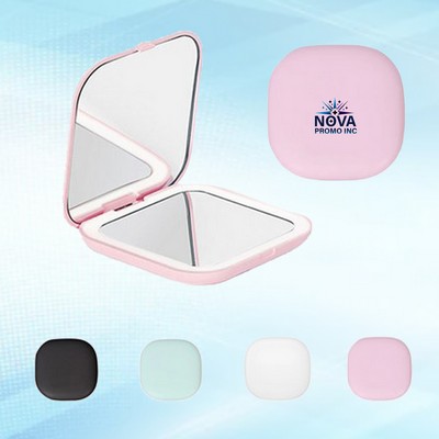 Compact Pocket Makeup Mirror with a High - Quality Reflective Surface