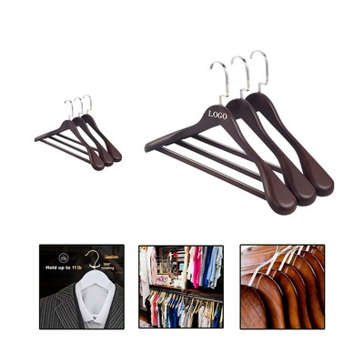 Timeless Solid Wood Garment Hanger
