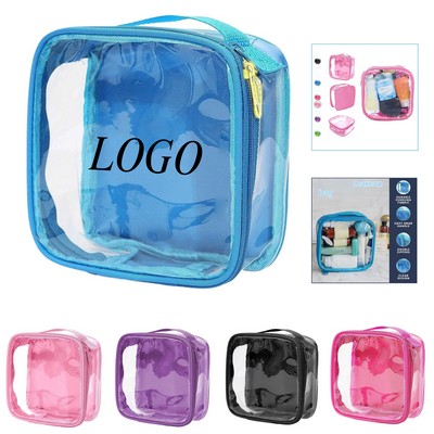 PVC Toiletry Bag Waterproof Cosmetic Organizer