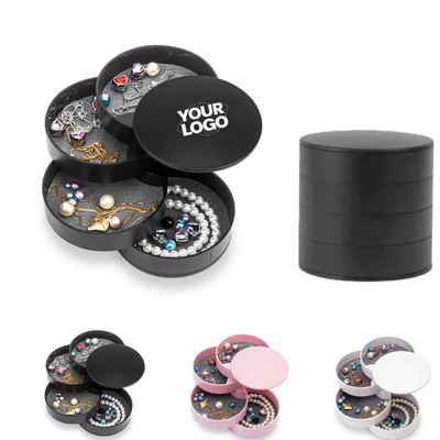 Rotating Jewelry Organizer Box