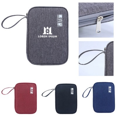 Oxford Cloth Slim Electronics Organizer Case