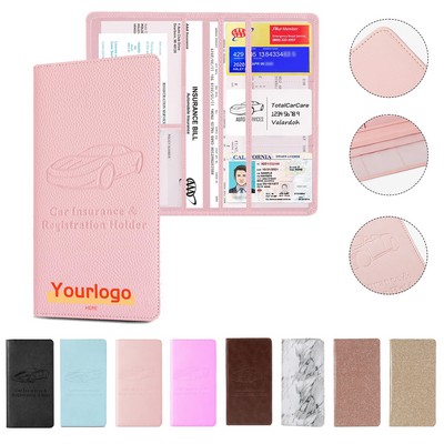Car Registration and Insurance Card Holder