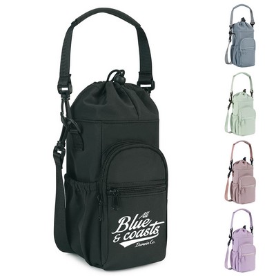 Crossbody Insulated Water Bottle Bag