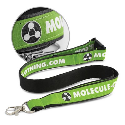 Double-Layer Woven Lanyard with Hook
