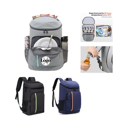 Two-Tone Patchwork Insulated Bag