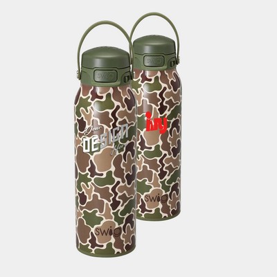 32 oz SWIG® Stainless Steel Insulated Hunting Camo EZ Fill Water Bottle