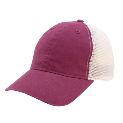 Infinity Her™ Peached Twill Mesh Back Cap