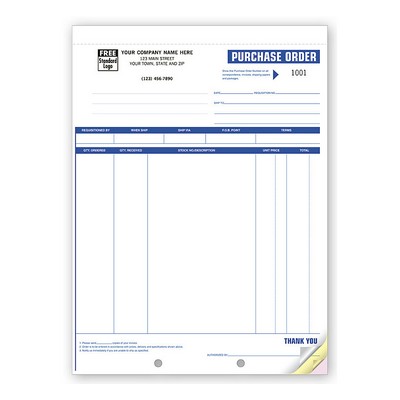 Purchase Orders - Large, High-Impact (2-Part)