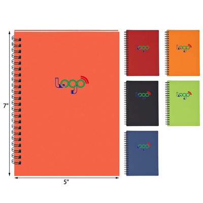 Flexible Spiral-Bound Notepad Notebook