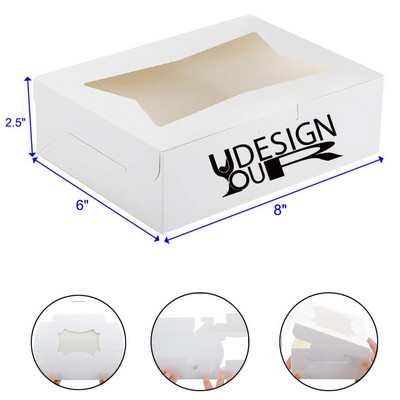 Bakery Boxes with Clear Window