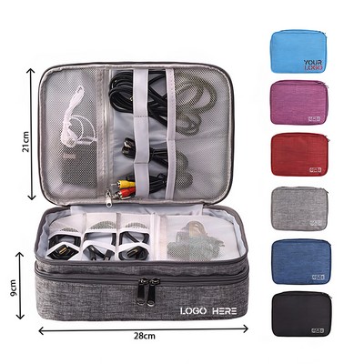 Multifunctional Data Cable Storage Bag