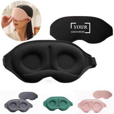 3D Contoured Concave Sleep Eye Mask