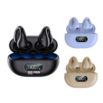Wireless Ear Clip Skeleton Conduction Headphones
