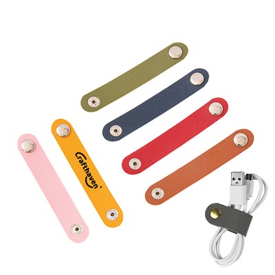 Leather Cord Organizer